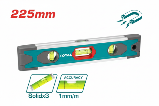 Mini Spirit Level TMT2235 – 225mm magnetic precision leveling tool, buy online in Karachi with fast delivery