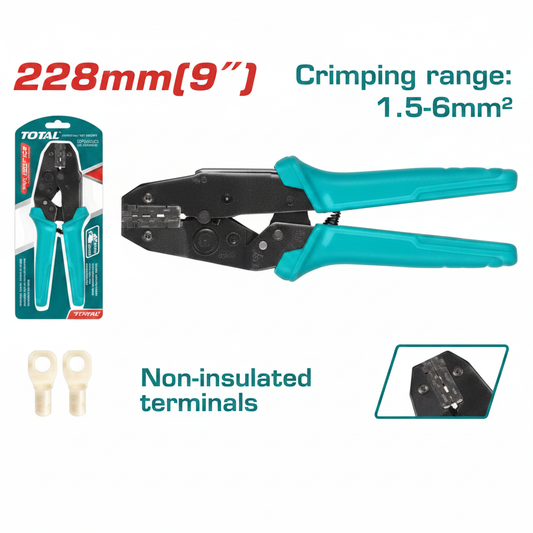 THCPL1506 Ratchet Crimping Plier 228mm – Professional Wire Crimper for Electricians in Karachi