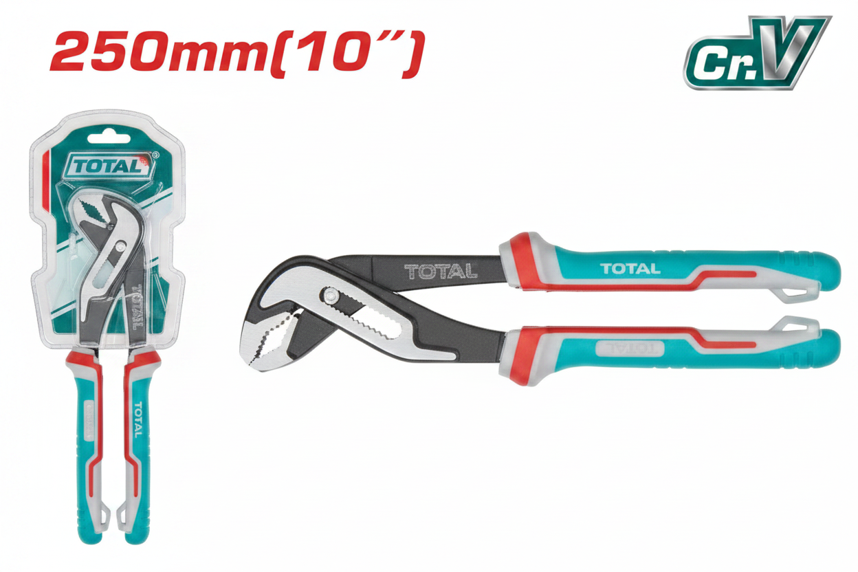 THT281006 10-Inch Pump Pliers – Cr-V Chrome Vanadium Water Pump Pliers 250mm | Buy in Karachi