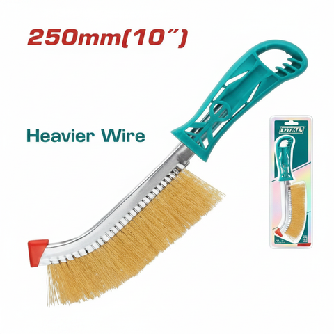 THT92102 250mm Steel Wire Brush for Cleaning & Descaling – Available in Karachi