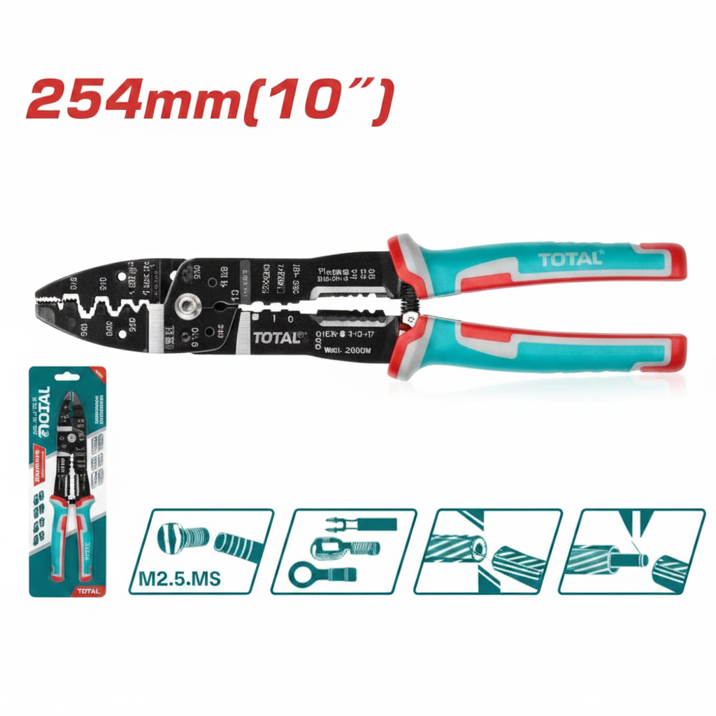THT15101 Professional 10" Wire Stripper Pliers 250mm — Buy in Karachi | Electrician Tool