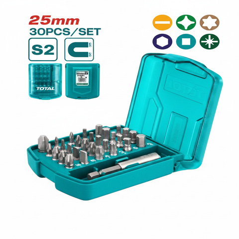 30Pcs Professional Screwdriver Bits Set 25mm - Workshop Tool Kit in Karachi Pakistan