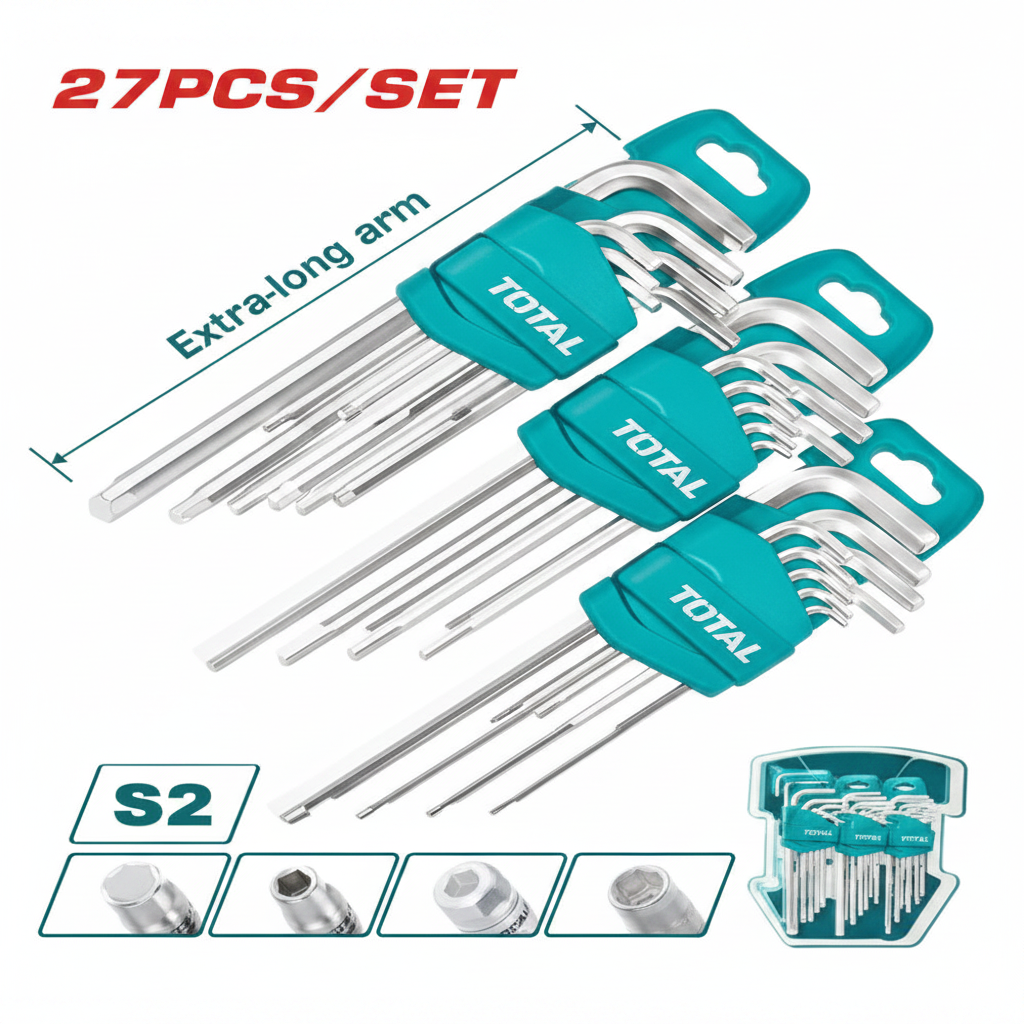 27 Pcs Hex Key & Torx Key Set – Buy Online in Karachi | Best Price in Pakistan | Offers Wala
