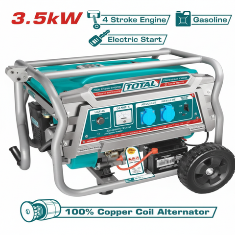 Gasoline Generator TP135006E 3.5kW – Reliable Power Backup Solution in Karachi, Pakistan