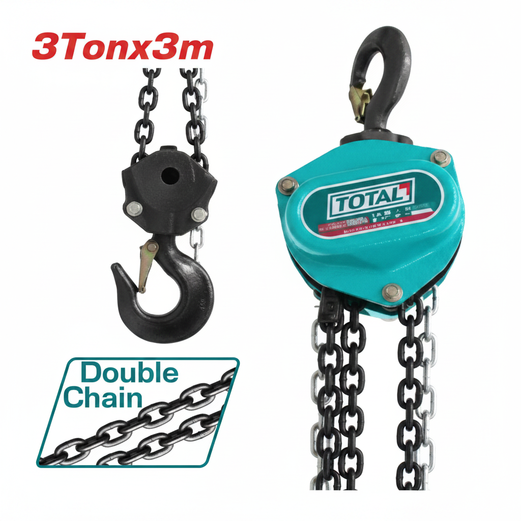 Chain Block 3 Ton TCBK0203 – Industrial Lifting Hoist | Karachi | Offers Wala