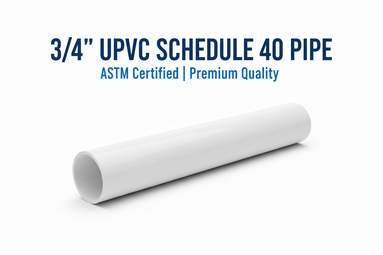 3" UPVC Schedule 40 Pipe Banner
