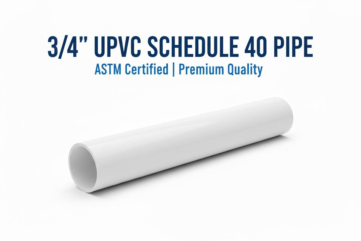 3" UPVC Schedule 40 Pipe Banner