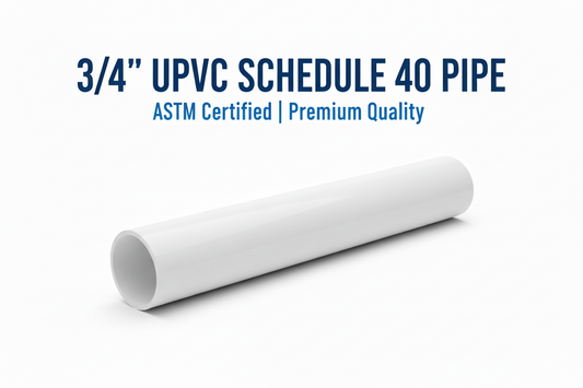 3" UPVC Schedule 40 Pipe Banner