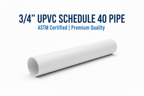 3" UPVC Schedule 40 Pipe Banner