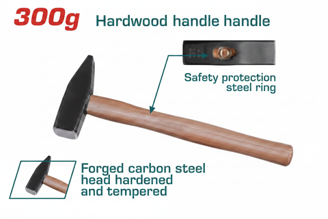 Machinist Hammer THTW71300 300g Drop-Forged Carbon Steel – Buy in Karachi | Offers Wala