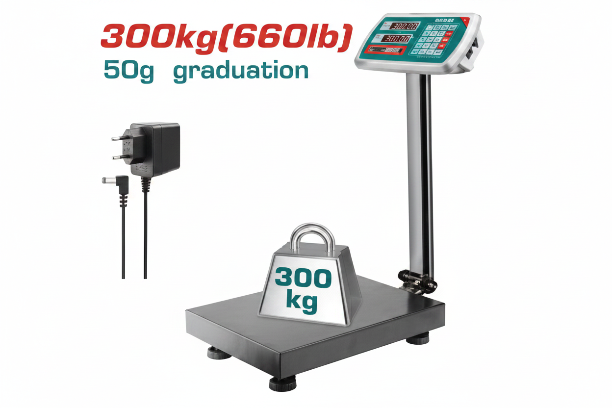 TESA33001 300kg Heavy Duty Digital Platform Weighing Scale – Buy in Karachi with COD Delivery