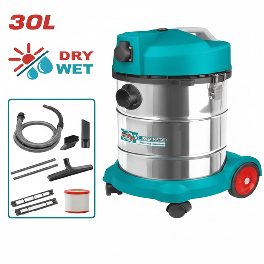 30L Wet & Dry Vacuum Cleaner 1400W – Buy Online in Karachi | Offers Wala