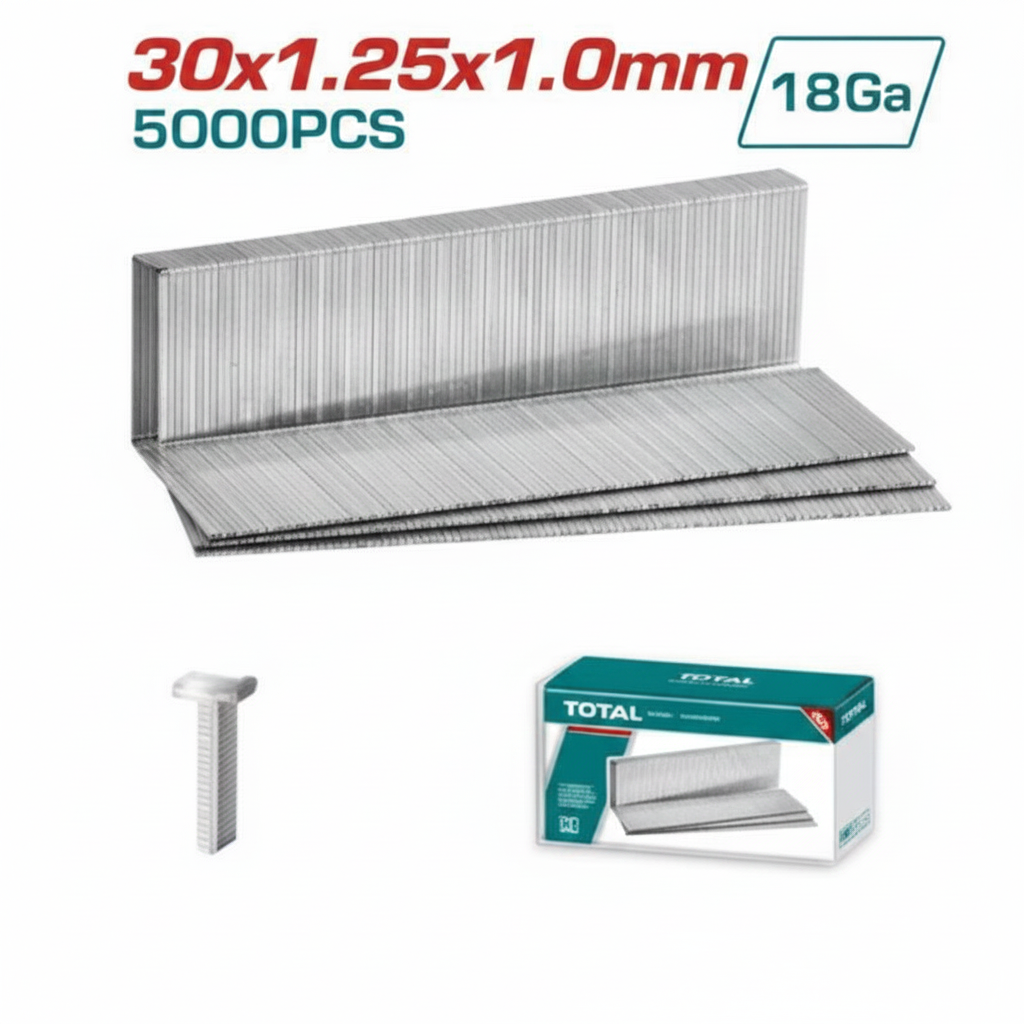 30mm Galvanized Brad Nails 18 Gauge for Nailer Gun – TAC918301 | Buy Power Tools in Karachi