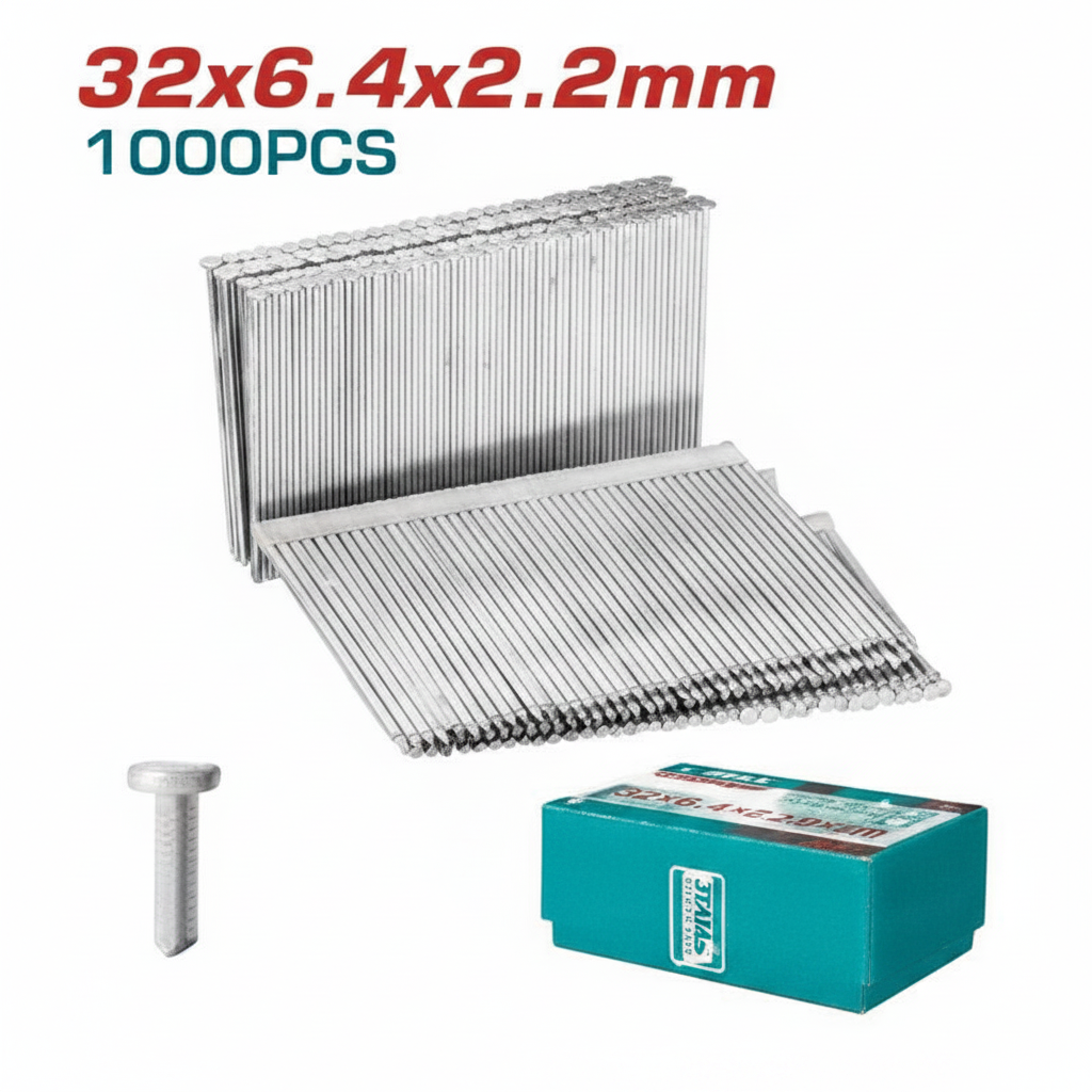 32mm Heavy-Duty Concrete Nails 1000pcs – TAC918323 | Buy in Karachi