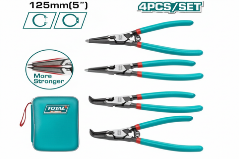 4-Piece Circlip Pliers Set | Professional Grade Snap Ring Pliers | Buy in Karachi Pakistan