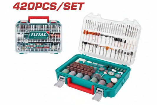 420 Pcs Mini Drill Accessories Set – Complete Rotary Tool Kit for Power Tools in Karachi | TAKMG4208