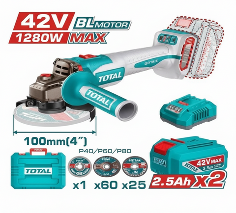Brushless Angle Grinder 42V 1280W – Buy Online in Karachi | Best Price Pakistan | Offers Wala