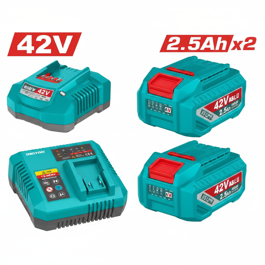 Total 42V Lithium-Ion Battery & Charger Combo Kit TFBCPM25221 – Buy Online in Karachi | Best Price in Pakistan