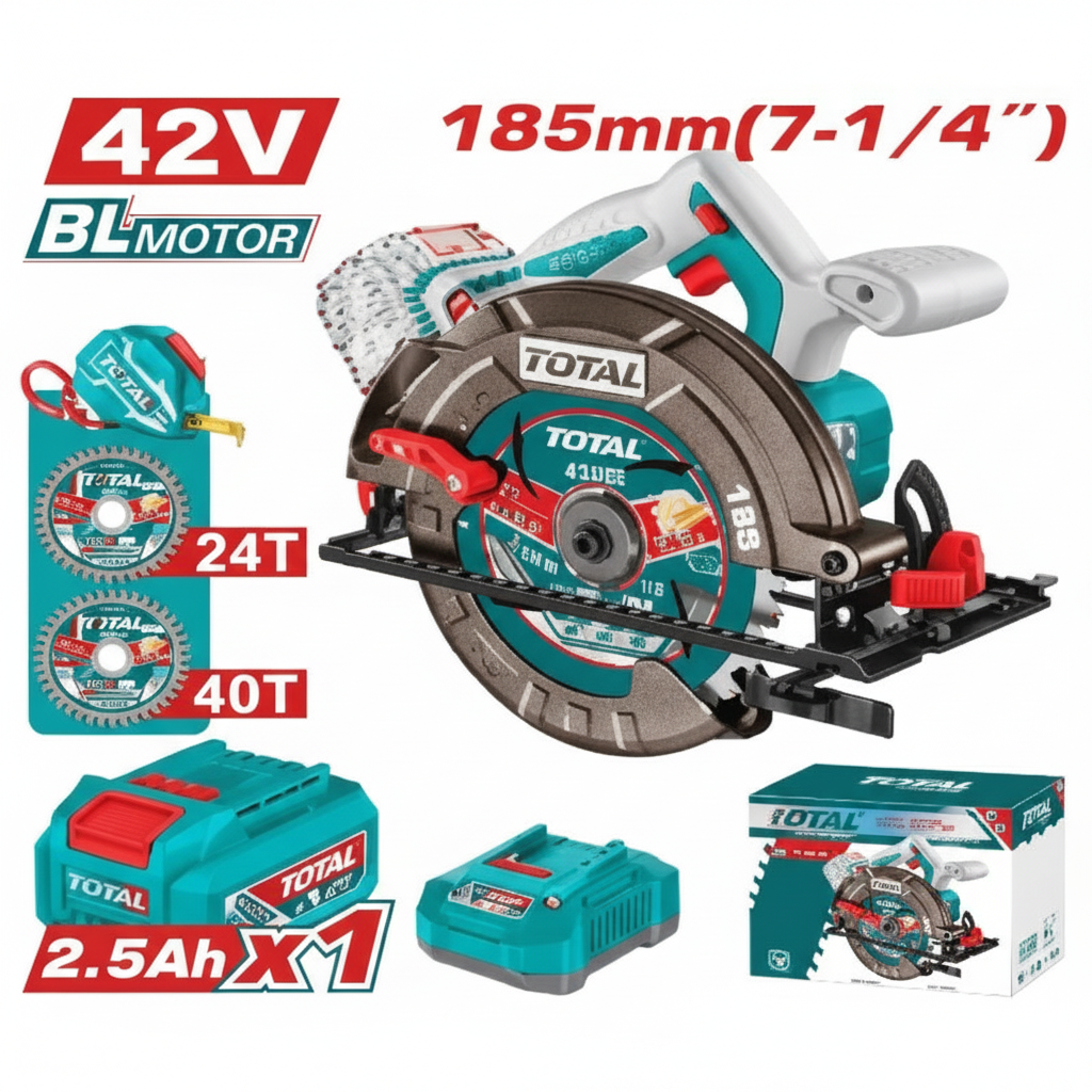 42V Brushless Cordless Circular Saw 185mm – Buy Power Tools in Karachi | Offers Wala