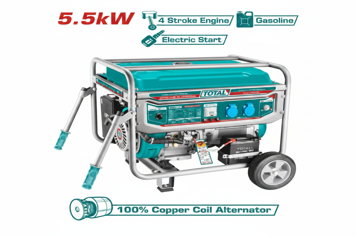 Gasoline Generator TP155001 5.5kW Petrol Generator – Best Price in Karachi | Buy Online at Offers Wala
