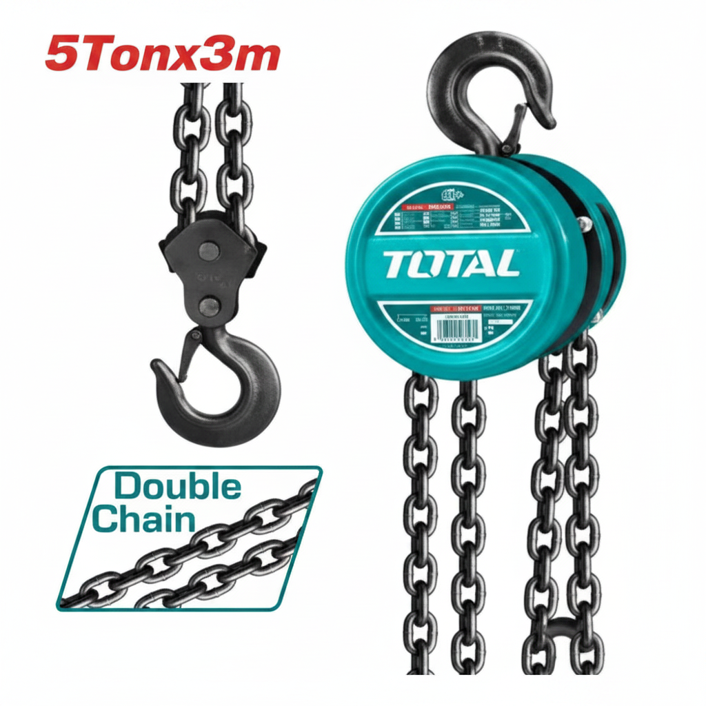 Chain Block 5 Ton Heavy Duty THT1651 – Industrial Lifting Equipment in Karachi