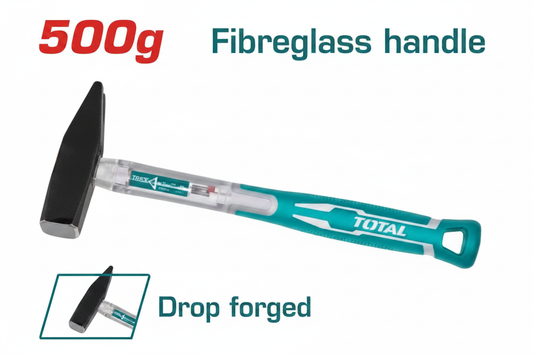 500g Drop-Forged Machinist Hammer with Fibreglass Handle – Buy in Karachi