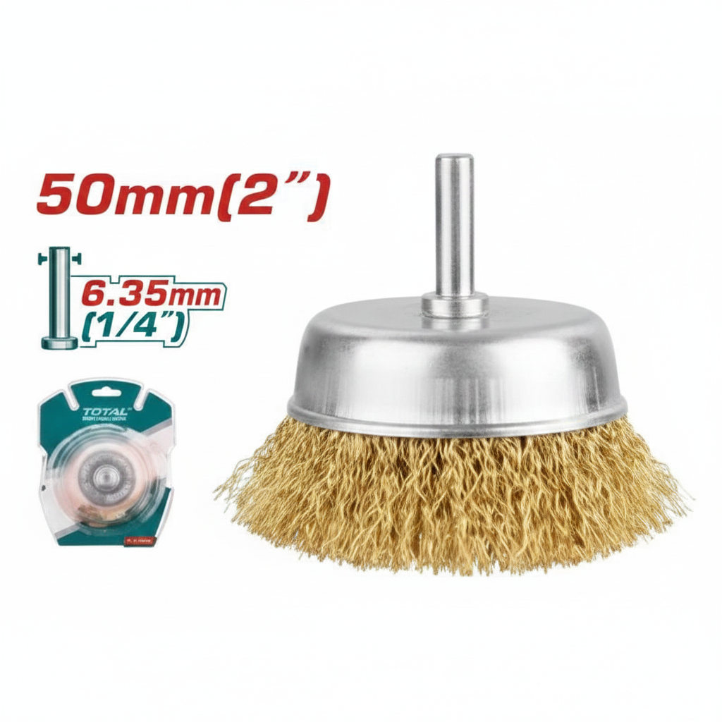 Wire Cup Brush TAC33021 50mm Angle Grinder Brush – Buy in Karachi | Offers Wala