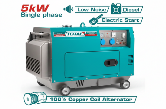 Silent diesel generator 5kW for sale in Karachi – portable power backup generator available at Offers Wala