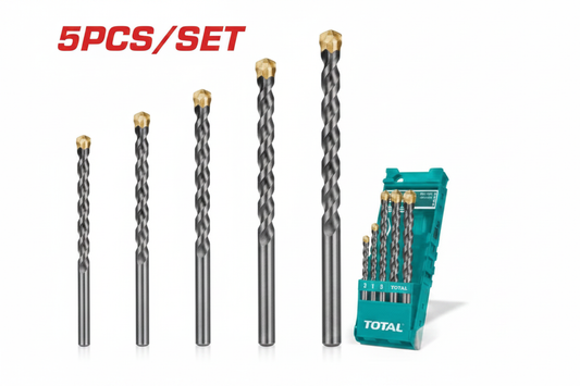 5 Pcs Masonry Drill Bit Set – Buy Masonry Drill Bits in Karachi | TACSD5051