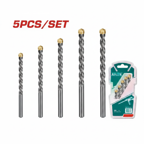 5PCS Masonry Drill Bits Set TACSD5055 – Buy in Karachi | Offerswala