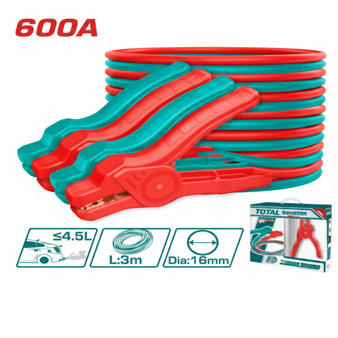 600AMP Car Booster Cable PBCA16008 – Heavy-Duty Jump Start Cable for Cars in Karachi