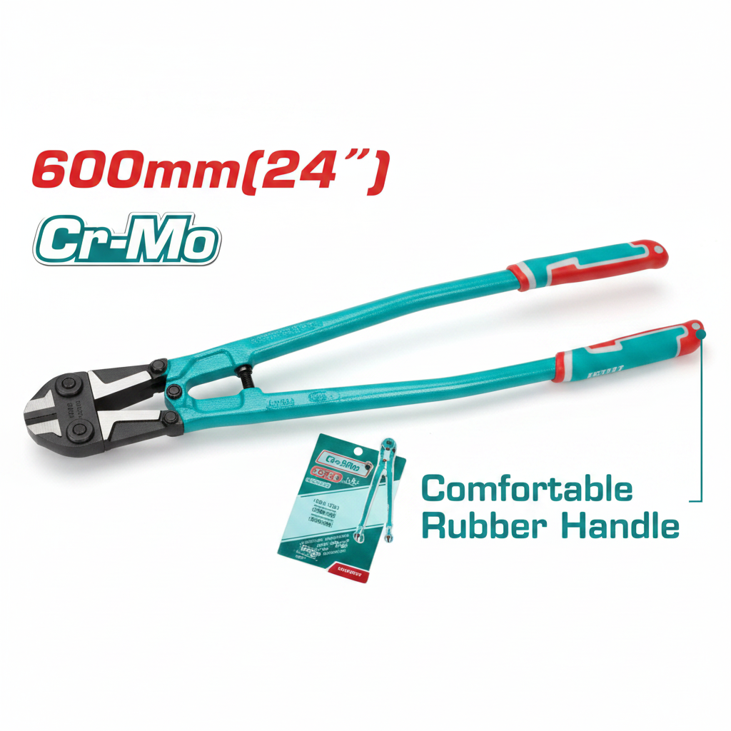 THT113246 24 Inch Heavy Duty Bolt Cutter with Cr-V Blade and TPR Handle – Buy in Karachi