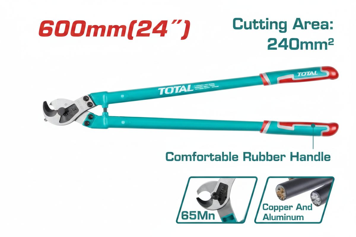 Cable Cutter THT115242 – 24 Inch Heavy Duty 65Mn Blade for Copper & Aluminum Cable | Buy in Karachi