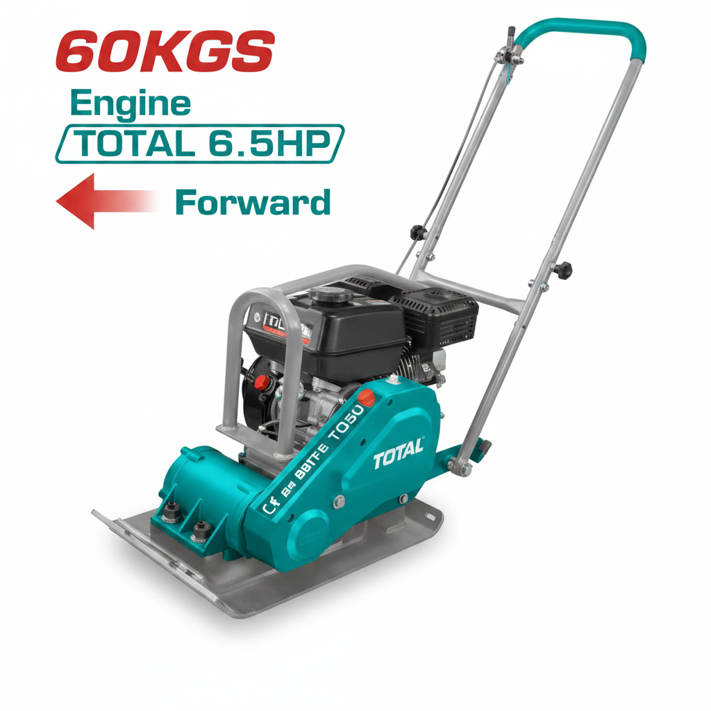 Plate Compactor TP7060-2 6.5HP Gasoline 60KG – Buy in Karachi | Offers Wala
