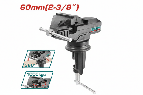 Bench Vice THT6126 Heavy Duty 60mm Swivel Base Vise – Buy in Karachi | Offers Wala