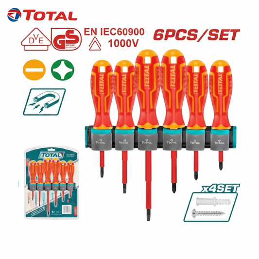 THTIS566 6 Pcs Insulated Screwdriver Set – Professional Electrician Tools | Buy in Karachi