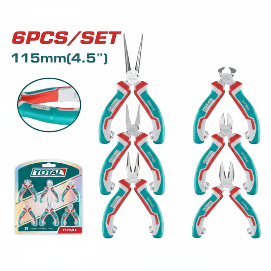 6pcs Mini Pliers Set THT1K0511 – Professional Hand Tool Kit | Buy in Karachi Pakistan