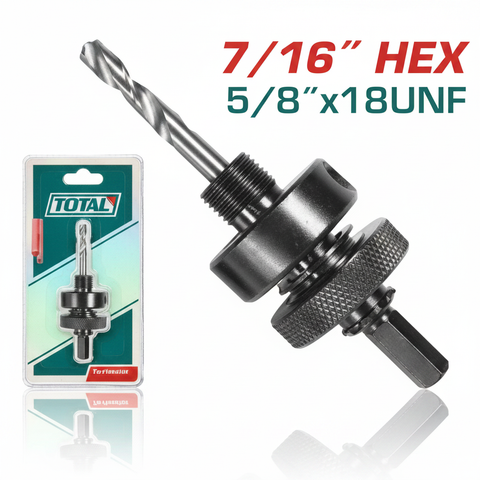 Arbor for Hole Saw 7/16" Hex Shank – Buy Online in Karachi | Free Delivery | Offers Wala