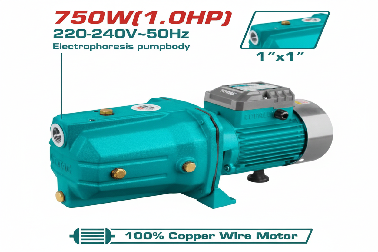 Self-Priming Jet Pump 1HP 750W – Buy Online in Karachi | Offers Wala