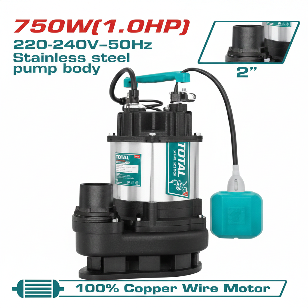 750W Sewage Submersible Dirty Water Pump TWP775016 – Buy in Karachi Pakistan