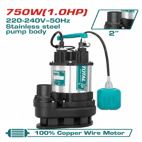 750W Sewage Submersible Dirty Water Pump TWP775016 – Buy in Karachi Pakistan