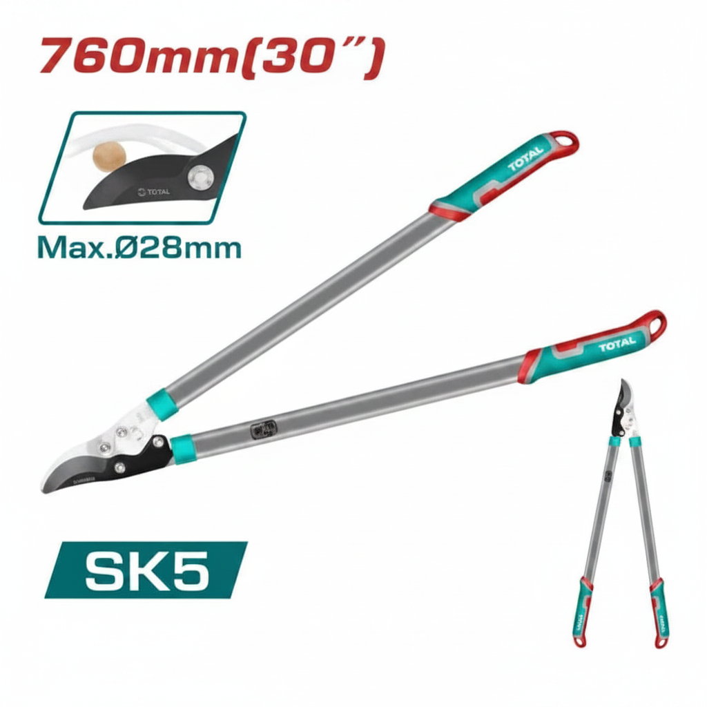 Total 760mm SK5 Bypass Lopper 30 Inch with Max 28mm Cutting Capacity - Buy Garden Loppers in Karachi