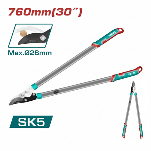 Total 760mm SK5 Bypass Lopper 30 Inch with Max 28mm Cutting Capacity - Buy Garden Loppers in Karachi