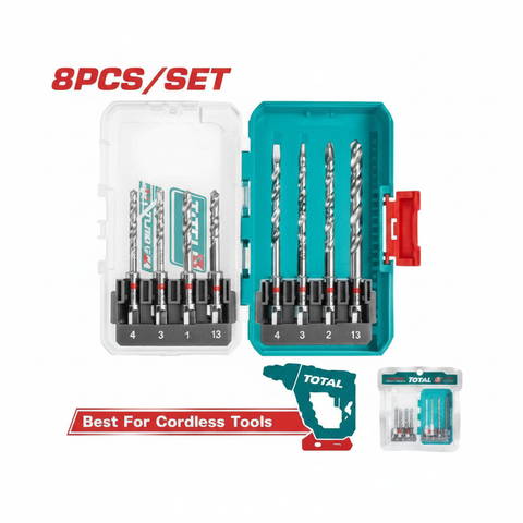8 Pcs SDS Plus Hammer Drill Bits Set – Buy Best Price in Karachi | TACSDL11806