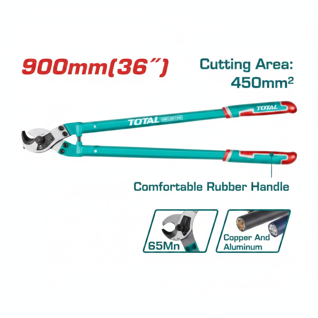Cable Cutter THT115362 – 65Mn Heavy Duty Blade for Copper & Aluminum Cables | Buy in Karachi