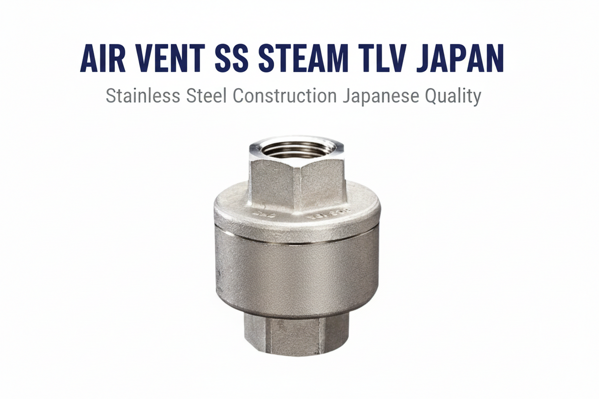 Air Vent SS Steam TLV Japan - Stainless Steel Steam Air Vent