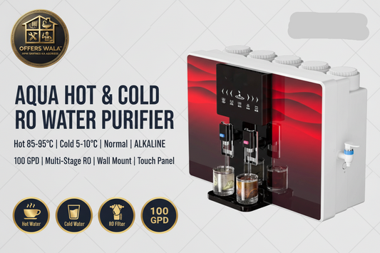 Aqua Hot & Cold RO Water Purifier – Hero Banner – Alkaline Corrected