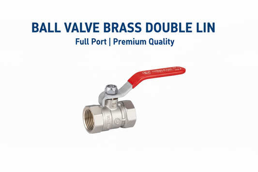 Ball Valve Brass Double Lin - Full Port Quarter-Turn Valve