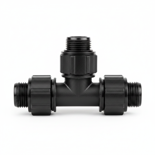 Equal Tee Pipe Fitting 20mm–110mm PVC – Buy Online in Karachi | Offers Wala