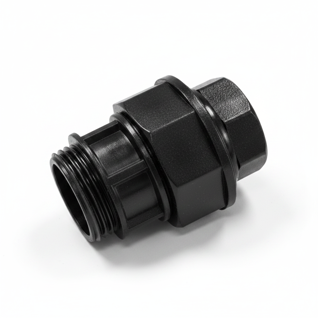 Black Compression Male Female Adaptor Pipe Fitting Karachi – 20mm to 110mm